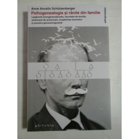   PSIHOGENEALOGIA  SI  RANILE  DIN  FAMILIE *Legaturile transgenerationale, secretele de familie, sindromul de aniversare etc.  -  Anne  Ancelin  SCHUTZENBERGER 